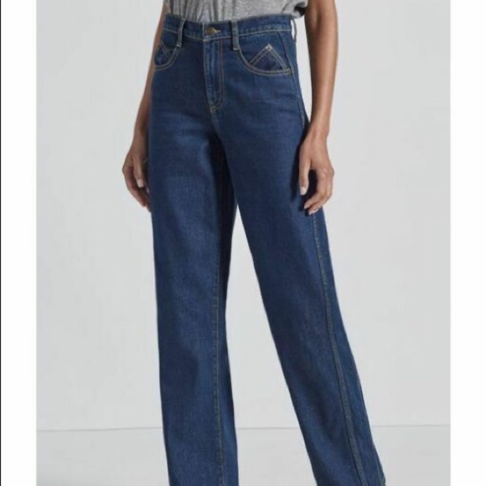 Current/Elliott Full Barrel Scriver Wide Leg